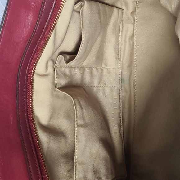 ❤️ Coach Legacy Chelsea Carryall #25359 Gorgeous Raspberry - Picture 14 of 16